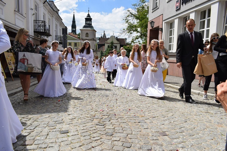 Sandomierz. Uroczystość Bożego Ciała w katedrze