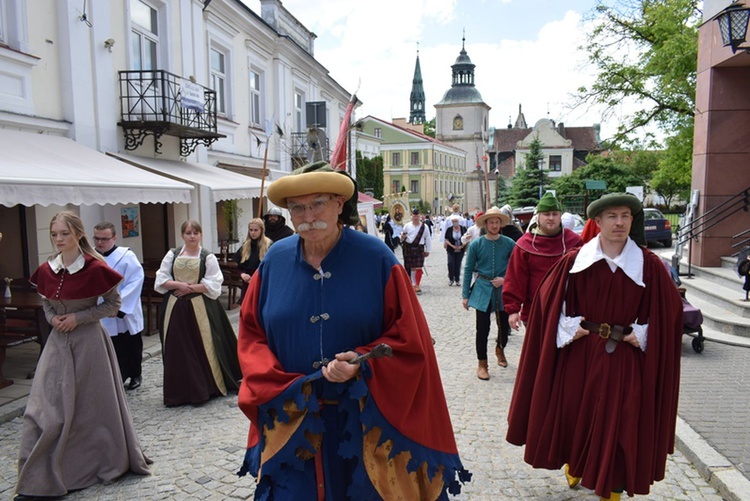 Sandomierz. Uroczystość Bożego Ciała w katedrze