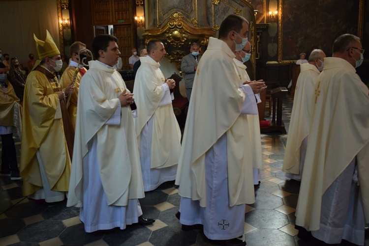 Sandomierz. Uroczystość Bożego Ciała w katedrze