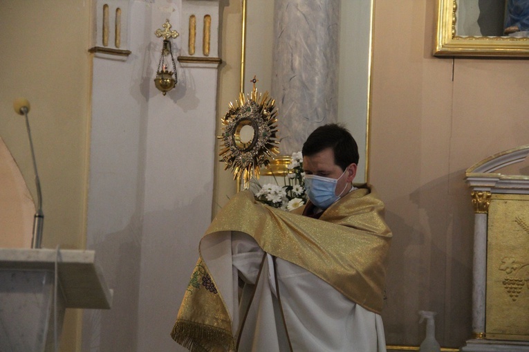 Boże Ciało 2021 - parafia pw. NMP Różańcowej w Kiełczowie