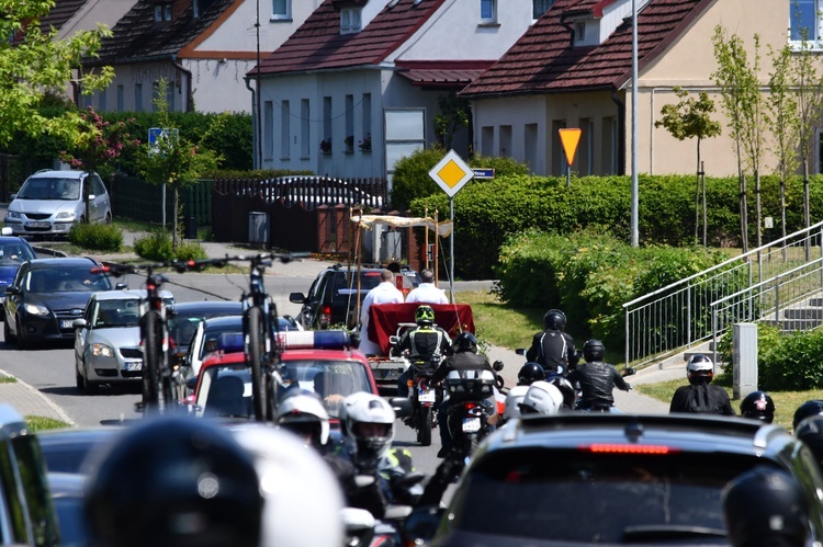 Zmotoryzowana procesja Bożego Ciała w Połczynie-Zdroju