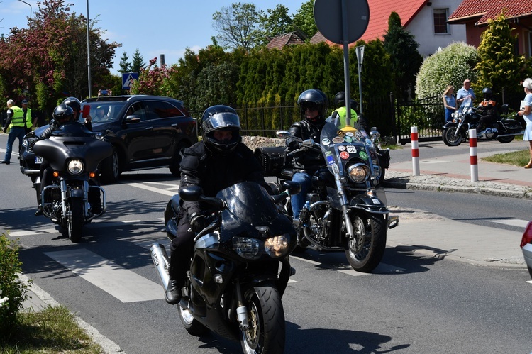 Zmotoryzowana procesja Bożego Ciała w Połczynie-Zdroju