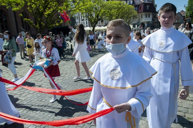 Procesja Bożego Ciała w Kołobrzegu, cz. 1