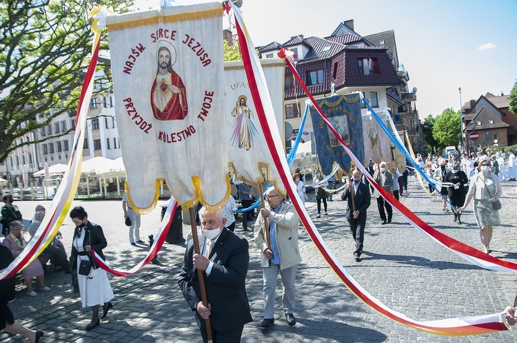 Procesja Bożego Ciała w Kołobrzegu, cz. 1