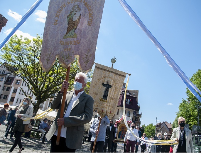 Procesja Bożego Ciała w Kołobrzegu, cz. 1