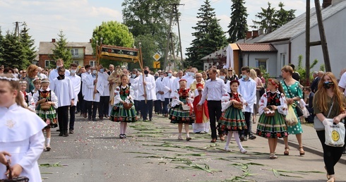 Boże Ciało w Złakowie Kościelnym