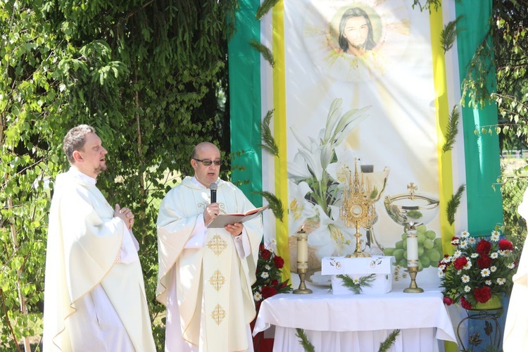 Uroczystość Bożego Ciała w parafii w Mazańcowicach - 2021