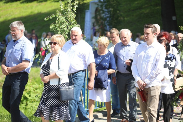 Uroczystość Bożego Ciała w parafii w Mazańcowicach - 2021