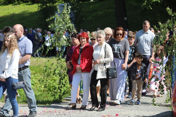 Uroczystość Bożego Ciała w parafii w Mazańcowicach - 2021