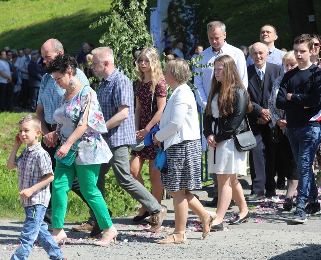 Uroczystość Bożego Ciała w parafii w Mazańcowicach - 2021