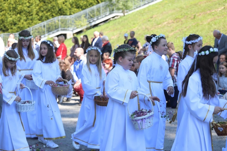 Uroczystość Bożego Ciała w parafii w Mazańcowicach - 2021