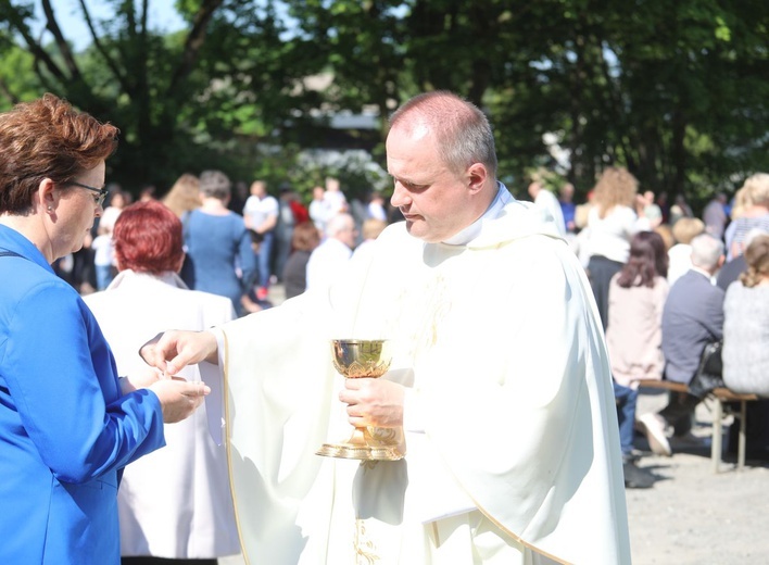 Uroczystość Bożego Ciała w parafii w Mazańcowicach - 2021