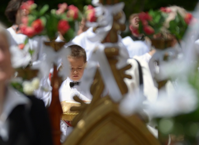 Uroczystość Najświętszego Ciała i Krwi Chrystusa w radomskiej katedrze