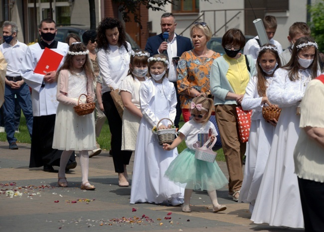 Uroczystość Najświętszego Ciała i Krwi Chrystusa w radomskiej katedrze