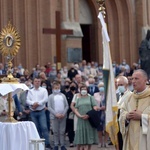 Uroczystość Najświętszego Ciała i Krwi Chrystusa w radomskiej katedrze