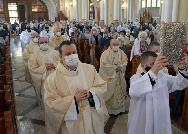 Uroczystość Najświętszego Ciała i Krwi Chrystusa w radomskiej katedrze