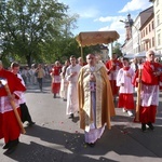 Procesja eucharystyczna w parafii Bożego Ciała w Krakowie 2021