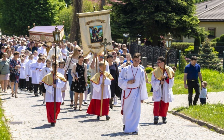 Boże Ciało w Mieroszowie