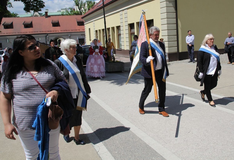 Uroczystość Bożego Ciała w parafii konkatedralnej w Żywcu - 2021