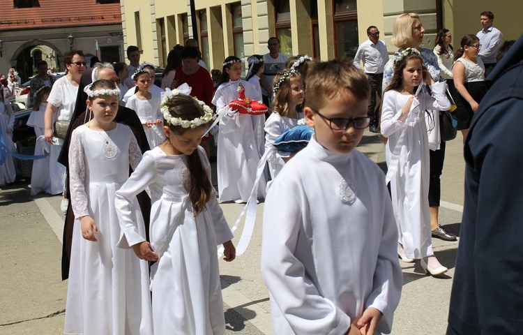 Uroczystość Bożego Ciała w parafii konkatedralnej w Żywcu - 2021