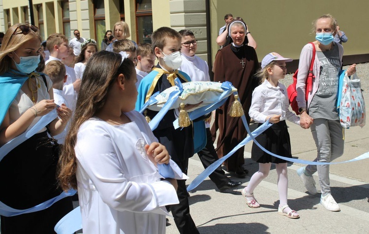 Uroczystość Bożego Ciała w parafii konkatedralnej w Żywcu - 2021