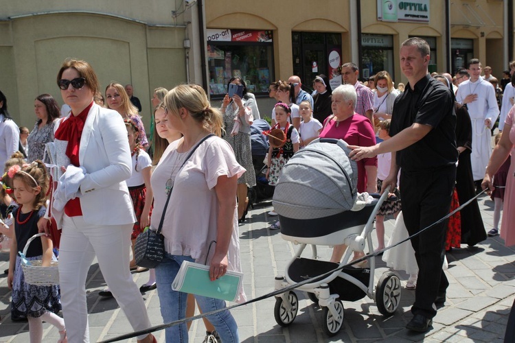 Uroczystość Bożego Ciała w parafii konkatedralnej w Żywcu - 2021