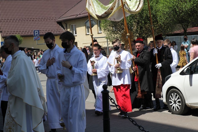 Uroczystość Bożego Ciała w parafii konkatedralnej w Żywcu - 2021