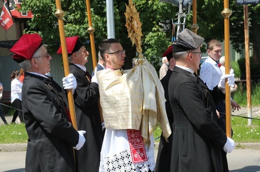 Uroczystość Bożego Ciała w parafii konkatedralnej w Żywcu - 2021