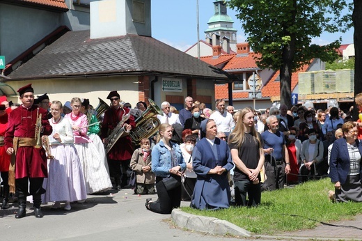 Uroczystość Bożego Ciała w parafii konkatedralnej w Żywcu - 2021