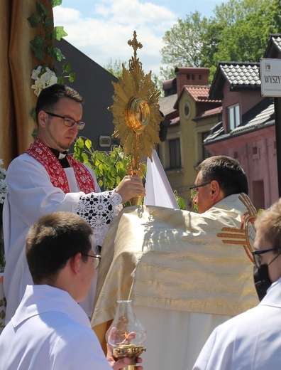 Uroczystość Bożego Ciała w parafii konkatedralnej w Żywcu - 2021