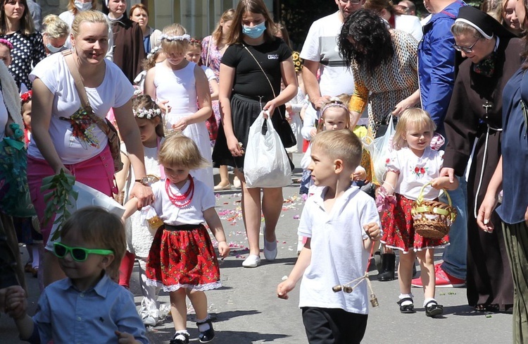 Uroczystość Bożego Ciała w parafii konkatedralnej w Żywcu - 2021