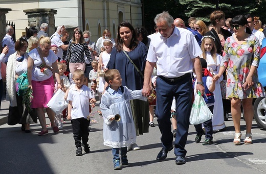 Uroczystość Bożego Ciała w parafii konkatedralnej w Żywcu - 2021