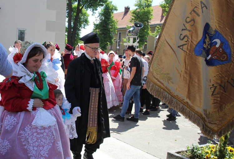 Uroczystość Bożego Ciała w parafii konkatedralnej w Żywcu - 2021