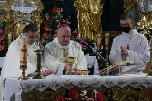 Uroczystość Bożego Ciała w parafii konkatedralnej w Żywcu - 2021