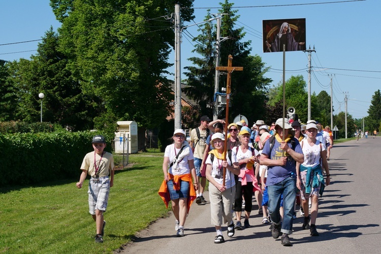 Pielgrzymi u bł. Doroty