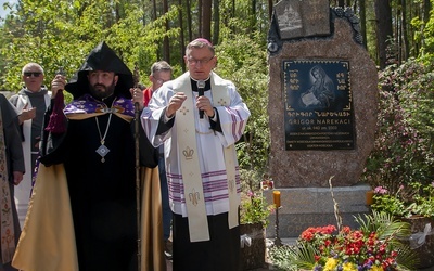 Ormiański święty na Górze Polanowskiej 