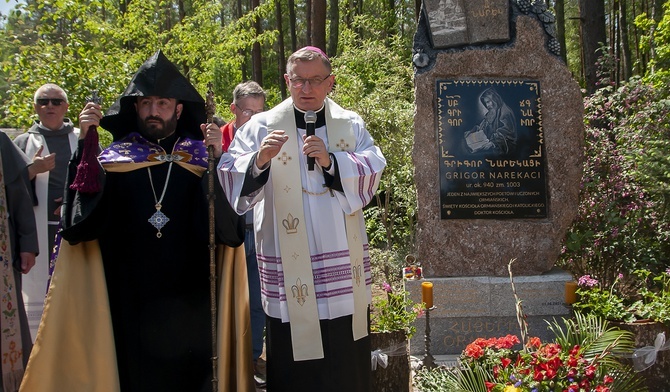 Ormiański święty na Górze Polanowskiej 