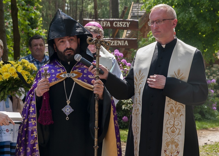 Pielgrzymka Ormian na Świętą Górę Polanowską