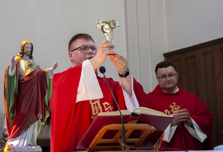 Wprowadzenie relikwii męczenników z Peru
