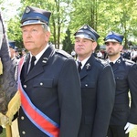 Motocykliści i strażacy na Drodze Papieskiej