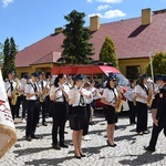 Poświęcenie sztandaru orkiestry w Górze św. Małgorzaty