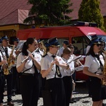 Poświęcenie sztandaru orkiestry w Górze św. Małgorzaty