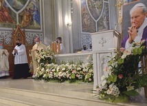 ▲	Eucharystii przewodniczył bp Marek Solarczyk. Koncelebrowali biskupi Henryk Tomasik i Piotr Turzyński.