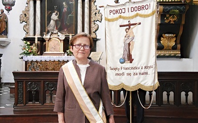 ▲	S. Elżbieta Hetko OFS profesję wieczystą złożyła 14 maja 1995 r.