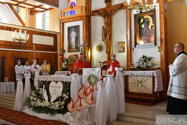 Bierzmowanie w Nowym Miasteczku