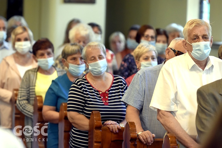 Rozpoczęcie peregrynacji figury św. Michała Archanioła w Świebodzicach