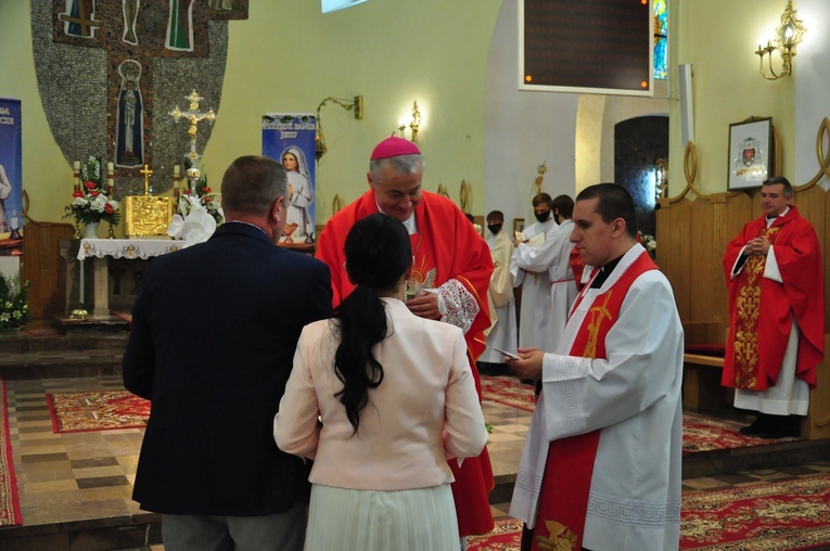 Bierzmowanie w Żabnie