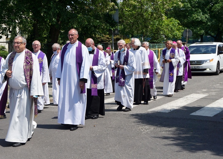 Pogrzeb śp. ks. prałata Augusta Duffka