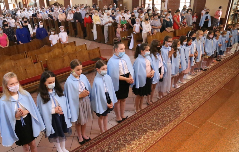 Brzesko. Przyjęcie ministrantów i deesemek