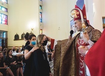 Dębica. Bierzmowanie w par. pw. Krzyża Świętego 